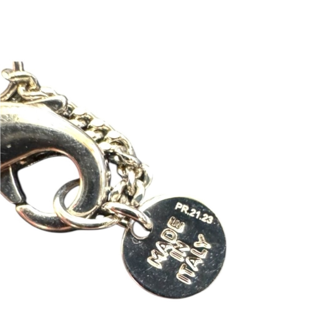 FENDI O'Lock Silver Necklace - Picture 3 of 4